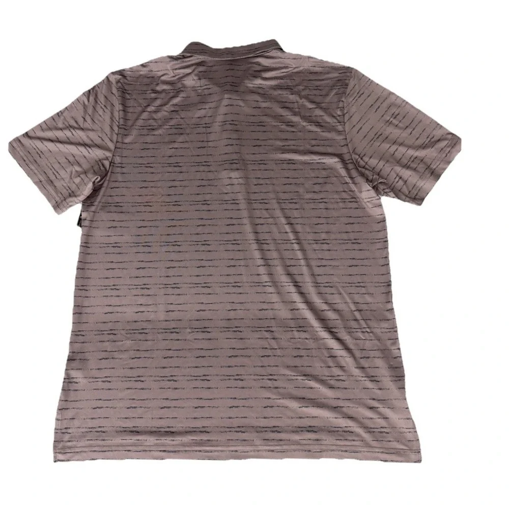 Adidas Men'sUltimate 365 Mesh Glimer Print Golf Polo Short Sleeve Shirt SZ L New